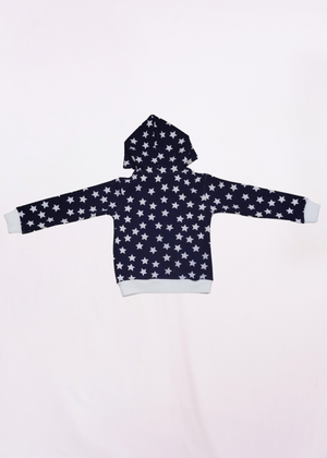 NAUTICON Stars Printed Perfect Pair Co-ord Set for Kids/Navy Blue - NAUTICON