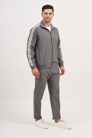 NAUTICON Tracksuit Set For Men - Grey - NAUTICON