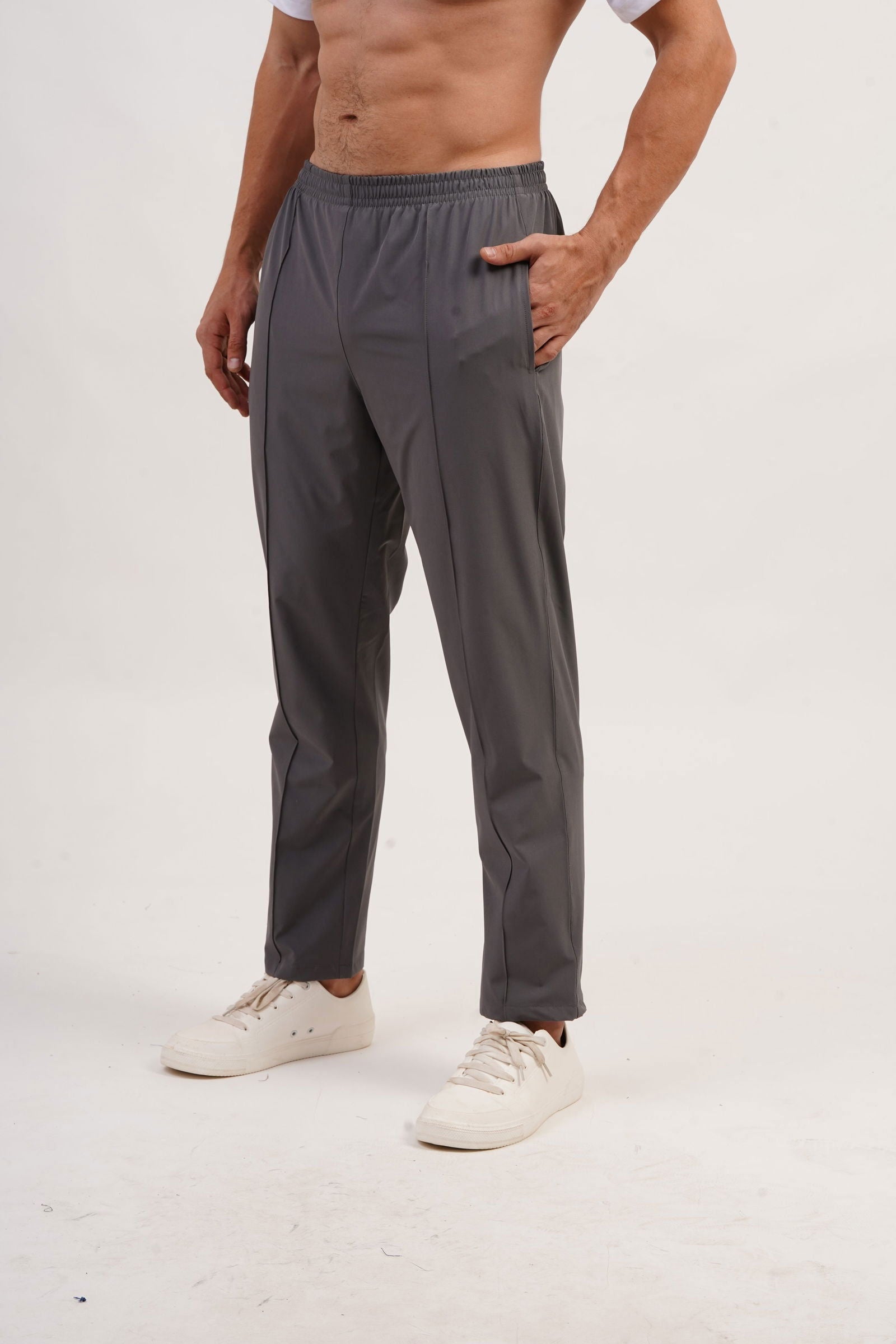 NAUTICON Tracksuit Set For Men - Grey - NAUTICON