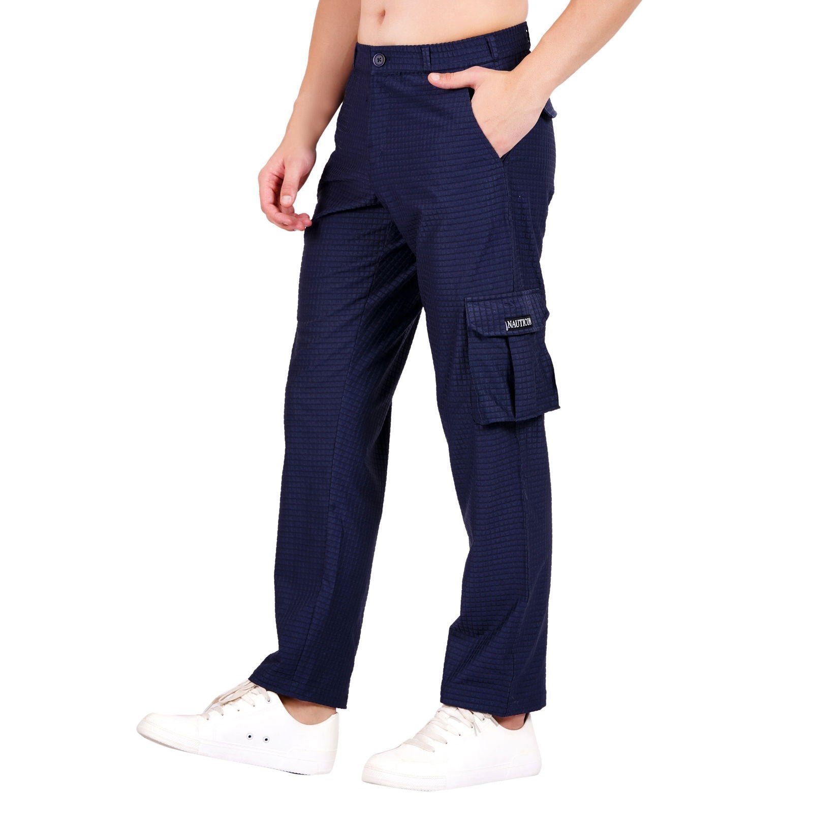 Nauticon Cargo Pant for Men Navy Blue - NAUTICON