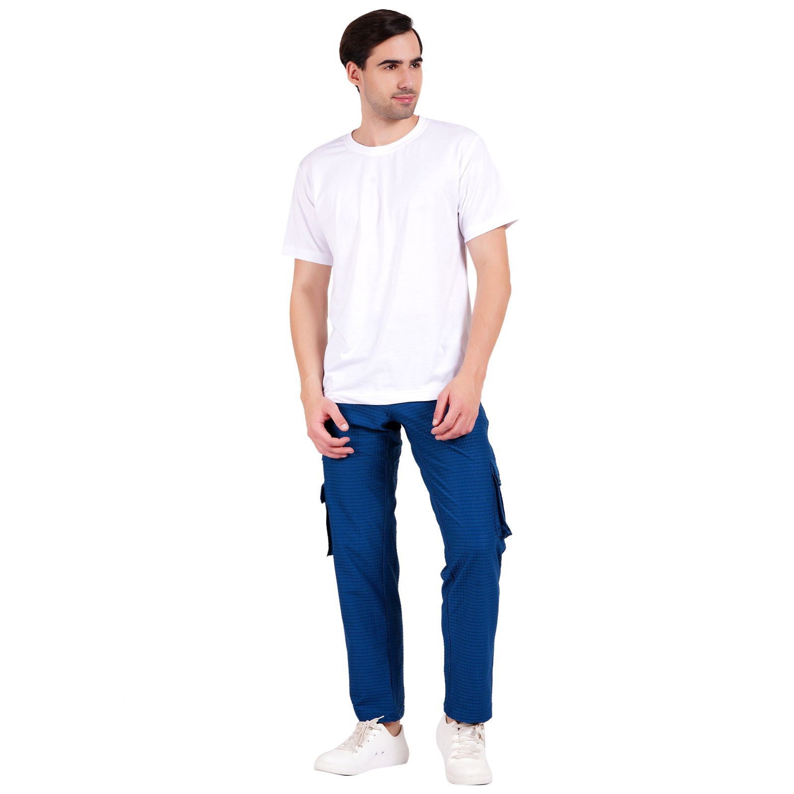 Nauticon Cargo Pant for Men Teal Blue - NAUTICON