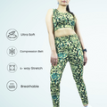 Nauticon Fit & Fabulous Women’s Lycra Gym Workout Outfit/ Dark Green - NAUTICON WEARABLES