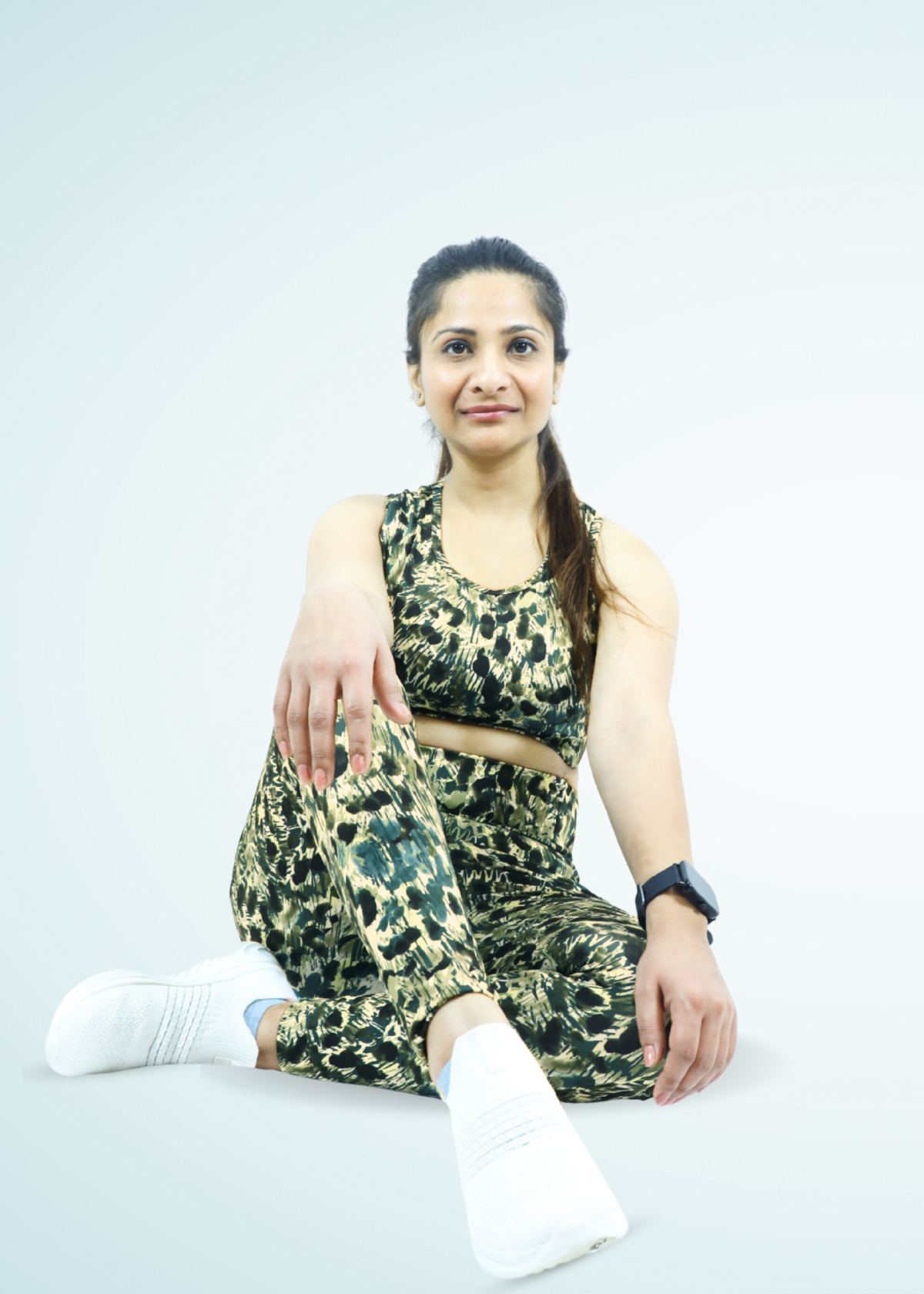 Nauticon Fit & Fabulous Women’s Lycra Gym Workout Outfit/ Dark Green - NAUTICON WEARABLES