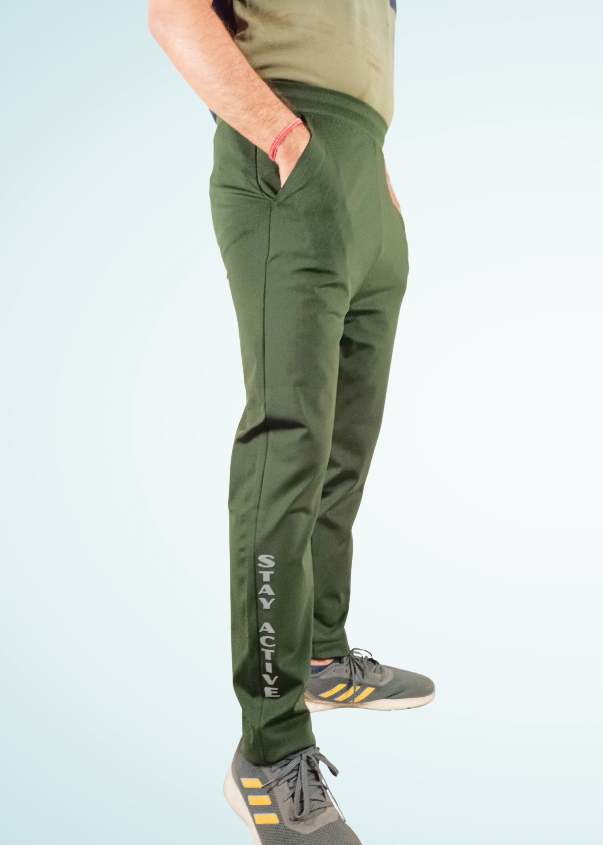 Nauticon PowerLift Training Pants For Men/Olive Green - NAUTICON WEARABLES