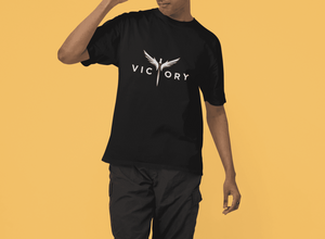 Nauticon Victory Printed Men’s Regular Cotton T-Shirt /Black - NAUTICON WEARABLES