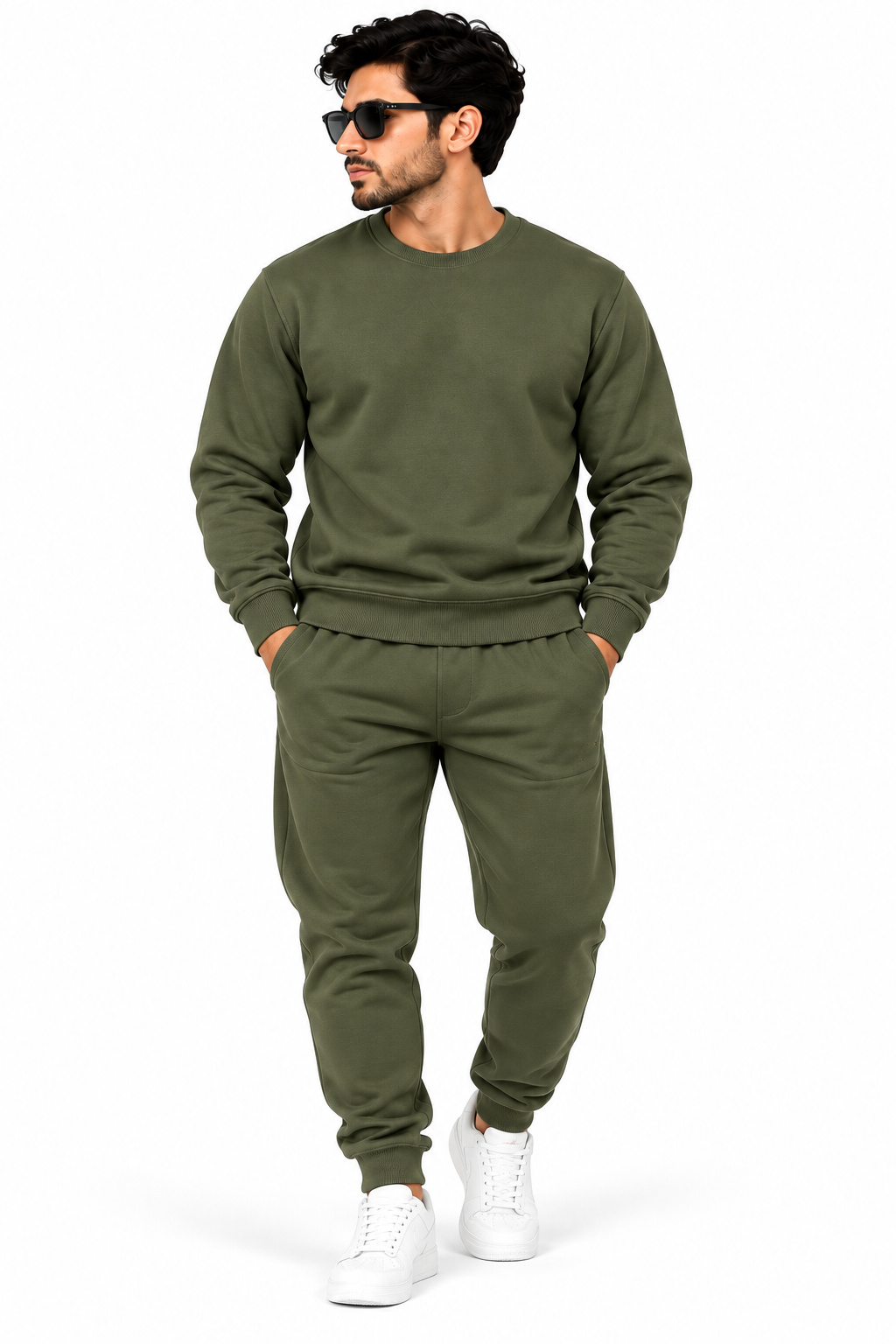 NAUTICON PREMIUM WINTER CO-ORD SET MEN IN OLIVE