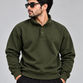 NAUTICON PREMIUM WINTER POLO MEN IN OLIVE