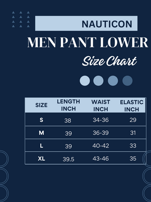 Pant Lowers For Men Deep Atlantic Blue - NAUTICON