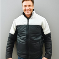 Nauticon Jacket Full Sleeve for Men – Black & White
