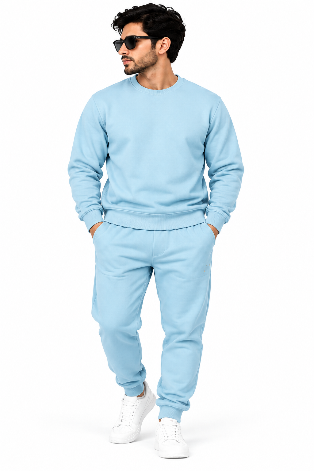 NAUTICON PREMIUM WINTER CO-ORD SET MEN IN SKY BLUE