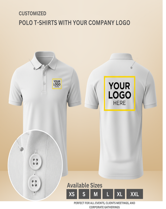 Customized Polo T-Shirt With Your Company Logo | Order Logo Printed Tees | NAUTICON