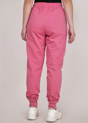 WOMEDN WINTER WEAR JOGGER MATTE PINK - NAUTICON