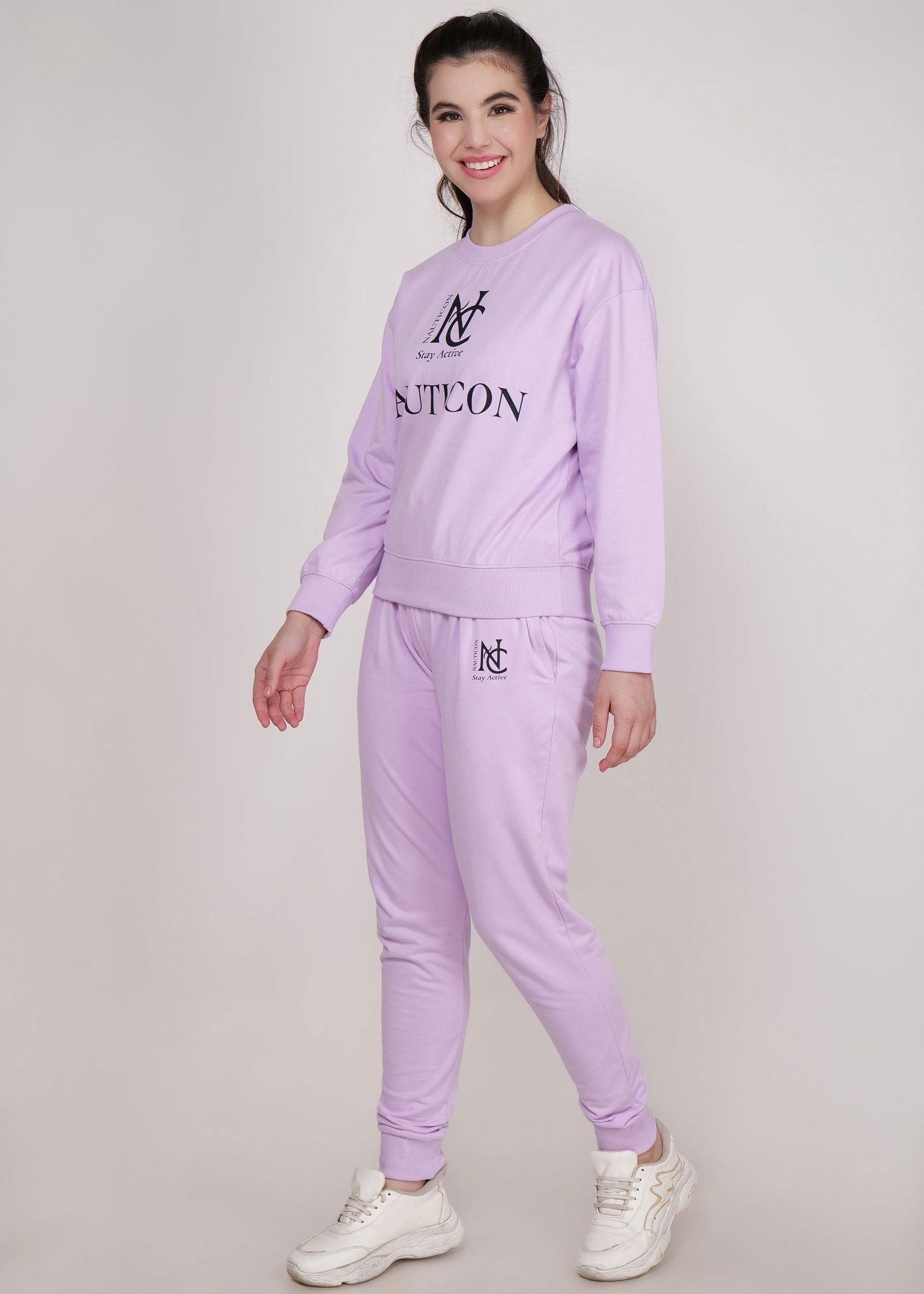 WOMEN WINTER CO-ORD SET LAVENDER - NAUTICON