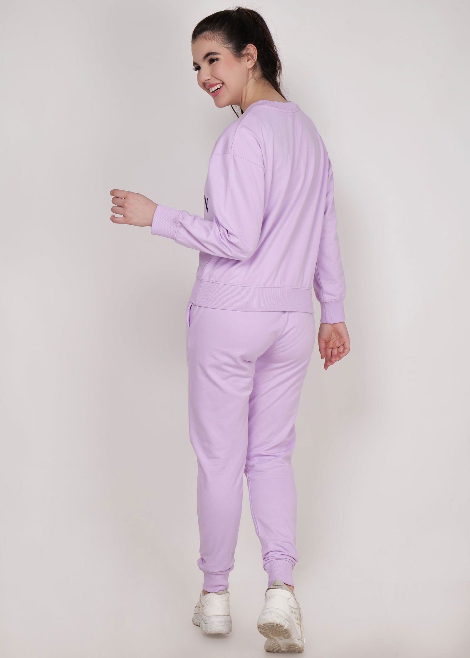 WOMEN WINTER CO-ORD SET LAVENDER - NAUTICON