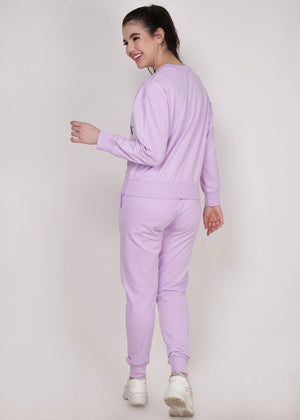 WOMEN WINTER CO-ORD SET LAVENDER - NAUTICON