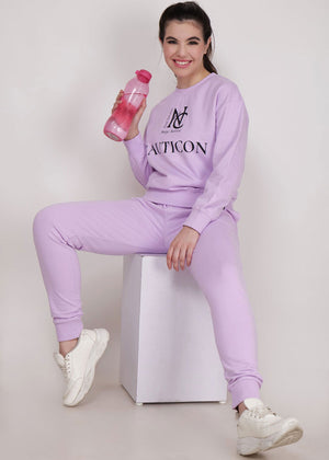 WOMEN WINTER CO-ORD SET LAVENDER - NAUTICON