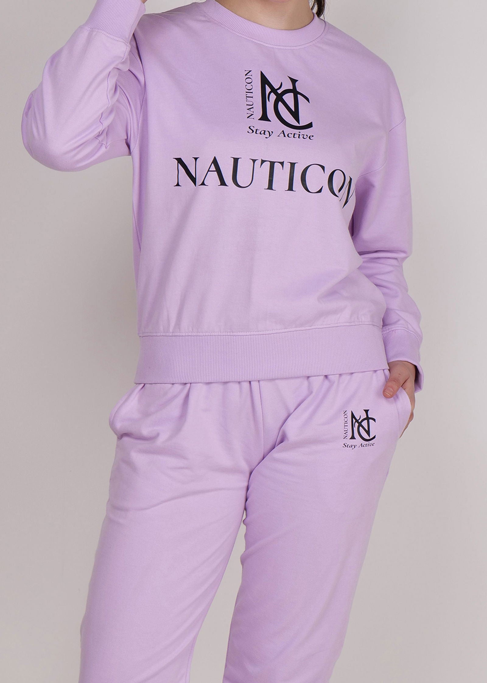 WOMEN WINTER CO-ORD SET LAVENDER - NAUTICON