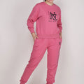 WOMEN WINTER WEAR CO-ORD SET MATTE PINK - NAUTICON