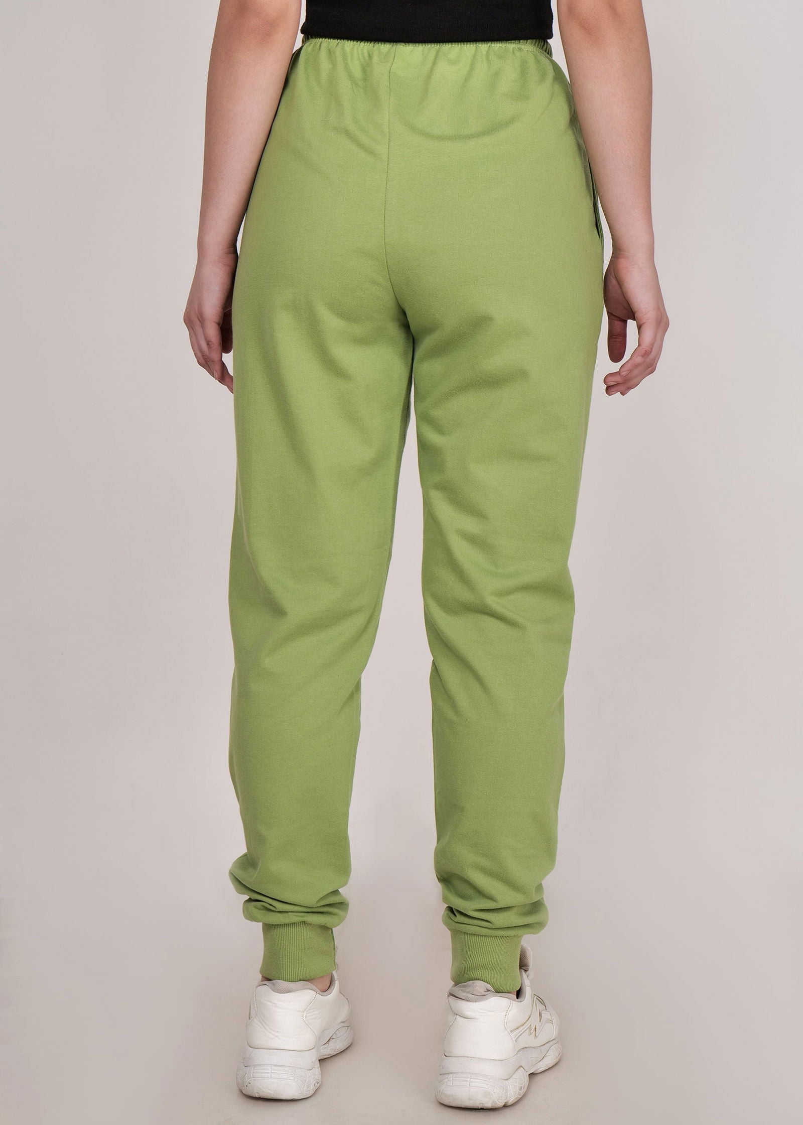WOMEN WINTER WEAR JOGGER GREEN - NAUTICON