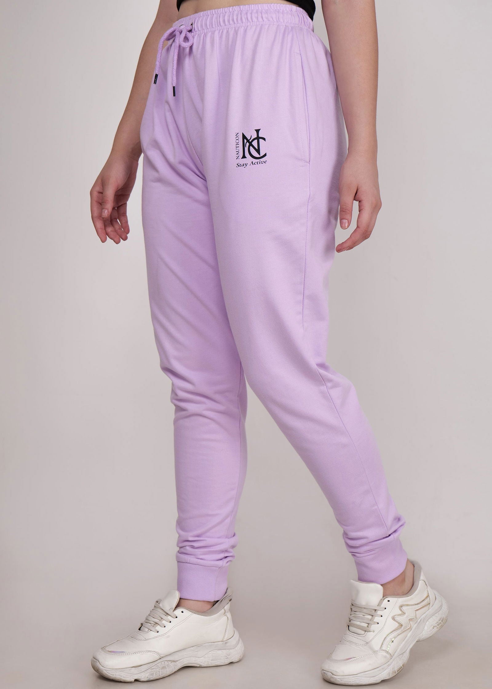 WOMEN WINTER WEAR JOGGER LAVENDER - NAUTICON