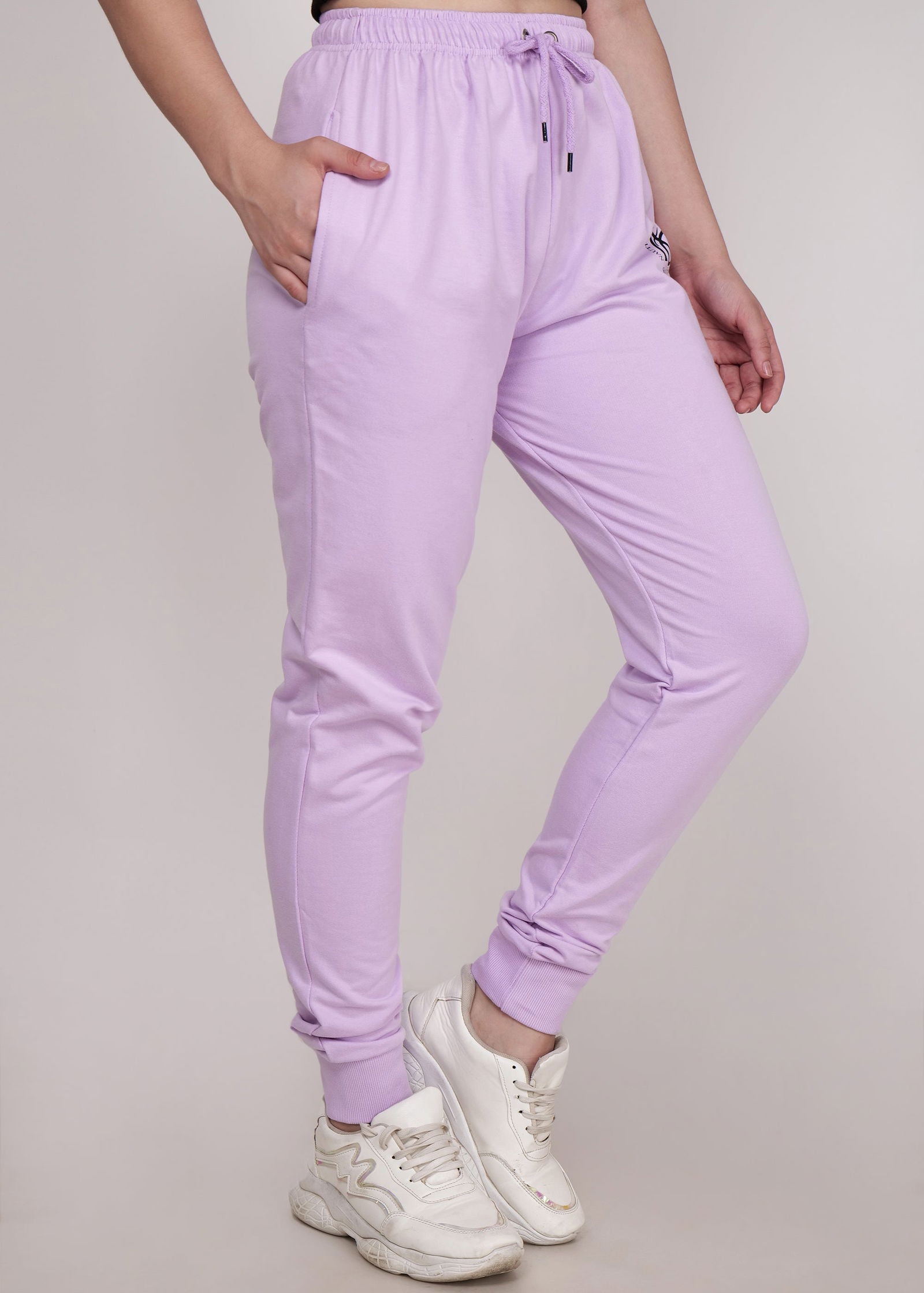 WOMEN WINTER WEAR JOGGER LAVENDER - NAUTICON WEARABLES