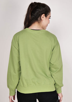 Women Sweatshirt Green - NAUTICON