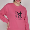 Women Sweatshirt Matte Pink - NAUTICON