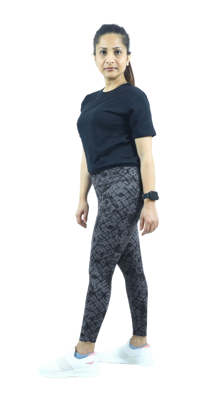 Nauticon Comfy Women’s Lycra Yoga Pants for Every Session/Grey